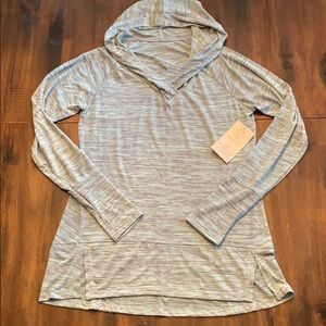 BALANCE COLLECTION Hooded Long Sleeve Tee